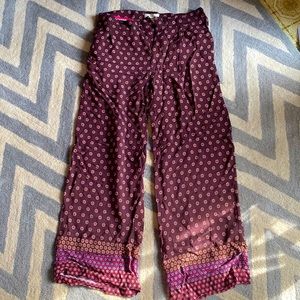 Anthropologie Boho dress pants